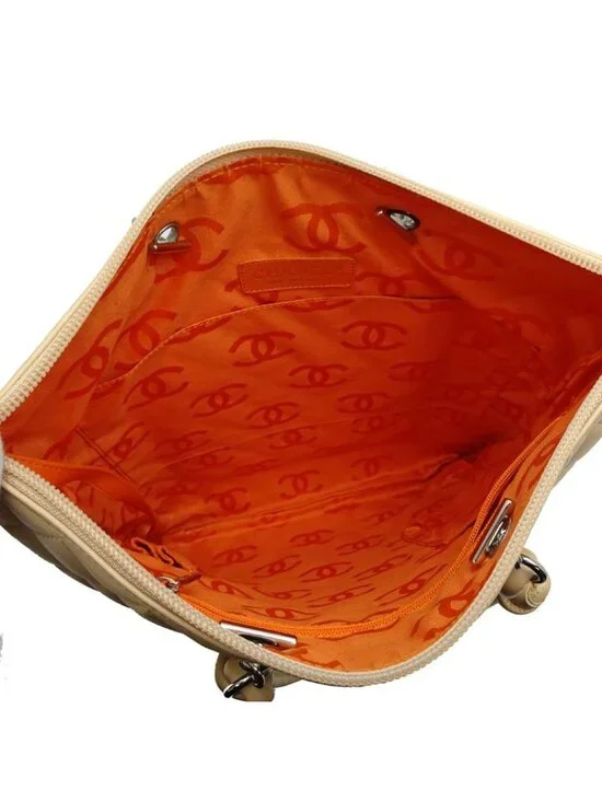 Chanel Tote Cambon Line Beige Bag - Picture 6 of 9